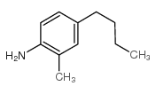 4-n-Butyl-2-methylaniline Structure