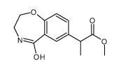 methyl 2-(5-oxo-3,4-dihydro-2H-1,4-benzoxazepin-7-yl)propanoate Structure