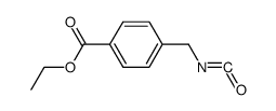 p-Ethoxycarbonylbenzyl isocyanate Structure