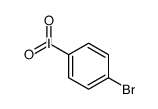 1-bromo-4-iodylbenzene Structure