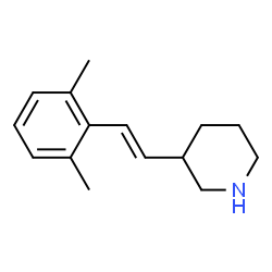 Piperidine, 3-[(1E)-2-(2,6-dimethylphenyl)ethenyl]- (9CI) picture