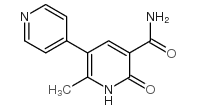 2-Methyl-6-oxo-1,6-dihydro-[3,4'-bipyridine]-5-carboxamide structure