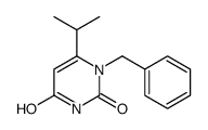 1-benzyl-6-propan-2-ylpyrimidine-2,4-dione结构式