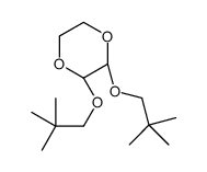 (2R,3R)-2,3-bis(2,2-dimethylpropoxy)-1,4-dioxane结构式