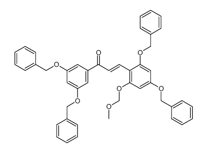 3',4,5',6-tetrabenzyloxy-2-methoxymethyloxy-E-retro-chalcone Structure