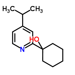 1-(4-ISOPROPYL-PYRIDIN-2-YL)-CYCLOHEXANOL Structure