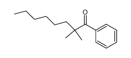 2,2-dimethyl-1-phenyl-octan-1-one Structure