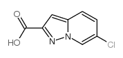 6-Chloropyrazolo[1,5-a]pyridine-2-carboxylic acid Structure