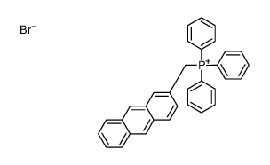 anthracen-2-ylmethyl(triphenyl)phosphanium,bromide Structure