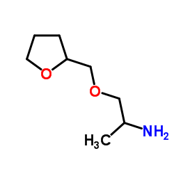 1-METHYL-2-(TETRAHYDRO-FURAN-2-YLMETHOXY)-ETHYLAMINE structure