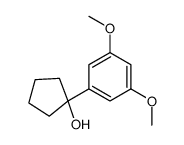 1-(3,5-dimethoxyphenyl)cyclopentan-1-ol Structure