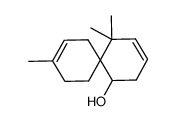 5,5,9-trimethylspiro[5.5]undeca-3,8-dien-1-ol Structure