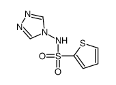 N-(1,2,4-triazol-4-yl)thiophene-2-sulfonamide结构式