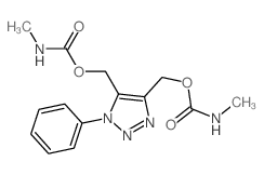 [5-(methylcarbamoyloxymethyl)-3-phenyl-triazol-4-yl]methyl N-methylcarbamate picture