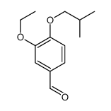 3-ethoxy-4-(2-methylpropoxy)benzaldehyde structure