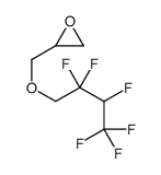 [(2,2,3,4,4,4-hexafluorobutoxy)methyl]oxirane structure