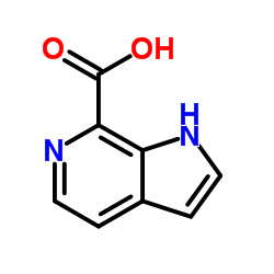 1H-Pyrrolo[2,3-c]pyridine-7-carboxylic acid structure