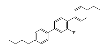 1-(4-ethylphenyl)-2-fluoro-4-(4-pentylphenyl)benzene Structure