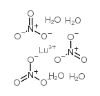 Nitric acid,lutetium(3+) salt (3:1) structure