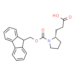 (S)-3-(1-(((9H-fluoren-9-yl)methoxy)carbonyl)pyrrolidin-2-yl图片