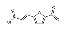 3t-(5-nitro-[2]furyl)-acryloyl chloride结构式