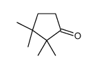 2,2,3,3-tetramethylcyclopentan-1-one Structure