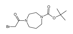 1-Boc-4-Bromoacetyl-1,4-diazepane Structure