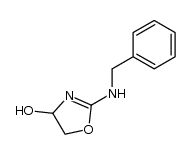 2-benzylamino-4,5-dihydro-oxazol-4-ol结构式