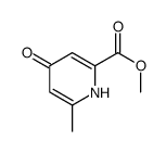 methyl 6-methyl-4-oxo-1H-pyridine-2-carboxylate Structure