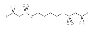 1,4-BUTANEDIOL BIS(2,2,2-TRIFLUOROETHANE SULPHONATE) structure