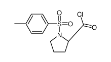 (2R)-1-(4-methylphenyl)sulfonylpyrrolidine-2-carbonyl chloride Structure