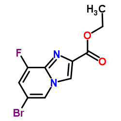 Ethyl 6-bromo-8-fluoroimidazo[1,2-a]pyridine-2-carboxylate picture