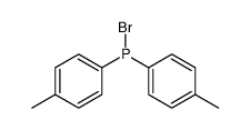 bis(4-methylphenyl)bromophosphine Structure