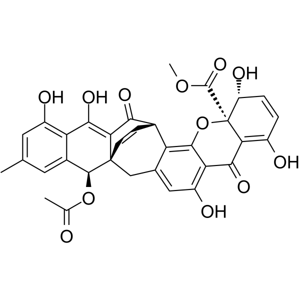 Acremoxanthone C Structure