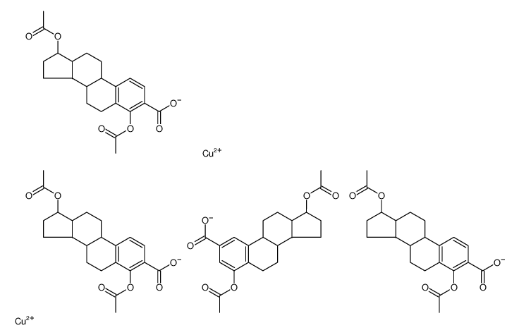 tetrakis(3,17-diacetoxyestra-1,3,5(10)-trien-2-carboxylato)dicopper(II) picture