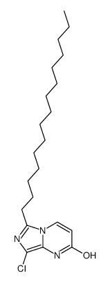 8-chloro-6-pentadecyl-1H-imidazo[1,5-a]pyrimidin-2-one Structure
