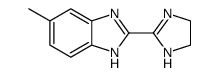 Benzimidazole, 2-(2-imidazolin-2-yl)-5-methyl- (8CI)结构式