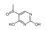 5-methylsulfinyl-1H-pyrimidine-2,4-dione Structure