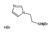 1-(2-Aminoethyl)-1H-imidazole dihydrobromide Structure