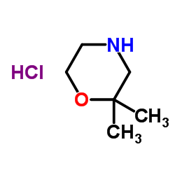 2,2-二甲基吗啉盐酸盐结构式