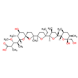 莫能菌素结构式