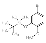 2-(叔丁基二甲基甲硅烷基氧基)-4-溴苯甲醚图片