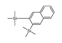 trimethyl-(3-trimethylsilylnaphthalen-2-yl)silane结构式