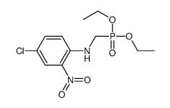 DIETHYL (4-CHLORO-2-NITROANILINO)METHYLPHOSPHONATE Structure