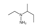 1-Ethyl-1-(1-methylpropyl)hydrazine结构式