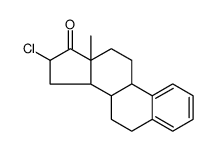 16α-Chloroestra-1,3,5(10)-trien-17-one Structure