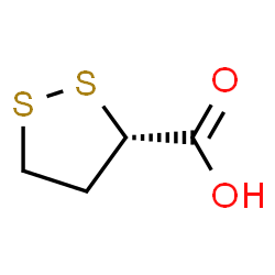 1,2-Dithiolane-3-carboxylicacid,(S)-(+)-(8CI)结构式