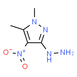 3H-Pyrazol-3-one,1,2-dihydro-1,5-dimethyl-4-nitro-,hydrazone(9CI) structure