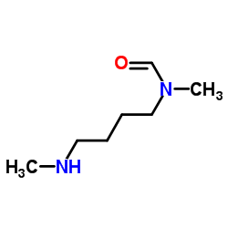 Formamide, N-methyl-N-[4-(methylamino)butyl]- (9CI)结构式