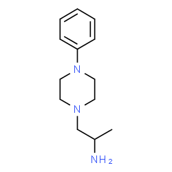 1-(4-phenylpiperazin-1-yl)propan-2-amine Structure